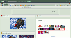 Desktop Screenshot of caozxl.deviantart.com