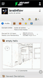 Mobile Screenshot of lava84flow.deviantart.com