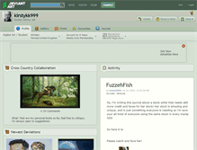 Tablet Screenshot of kirstykk999.deviantart.com