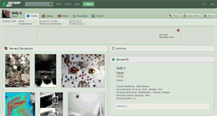 Desktop Screenshot of lady-z.deviantart.com