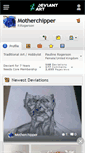 Mobile Screenshot of motherchipper.deviantart.com