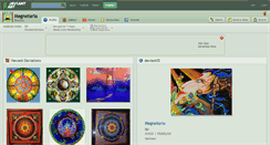 Desktop Screenshot of magnetaria.deviantart.com
