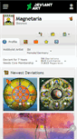 Mobile Screenshot of magnetaria.deviantart.com
