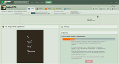 Desktop Screenshot of halperin98.deviantart.com