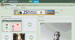 Desktop Screenshot of angelkuja.deviantart.com