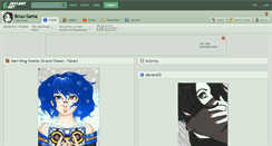 Desktop Screenshot of bruu-sama.deviantart.com