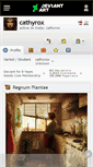 Mobile Screenshot of cathyrox.deviantart.com