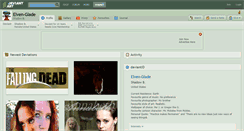 Desktop Screenshot of elven-glade.deviantart.com