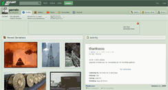 Desktop Screenshot of perrein.deviantart.com