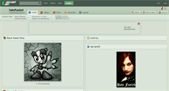 Desktop Screenshot of hatefueled.deviantart.com