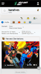 Mobile Screenshot of karalives.deviantart.com