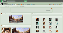 Desktop Screenshot of designes.deviantart.com