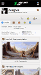 Mobile Screenshot of designes.deviantart.com