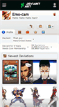 Mobile Screenshot of emo-cam.deviantart.com