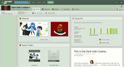 Desktop Screenshot of dark-side-cookies.deviantart.com