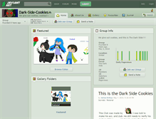 Tablet Screenshot of dark-side-cookies.deviantart.com