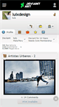 Mobile Screenshot of luixdesign.deviantart.com
