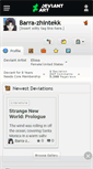 Mobile Screenshot of barra-zhintekk.deviantart.com
