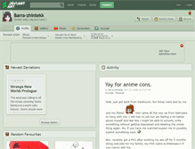 Tablet Screenshot of barra-zhintekk.deviantart.com
