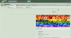 Desktop Screenshot of drakosclaw.deviantart.com