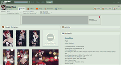 Desktop Screenshot of modelfaye.deviantart.com