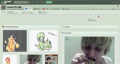 Desktop Screenshot of i-wanna-fly-high.deviantart.com