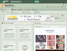 Tablet Screenshot of bbandr4ever.deviantart.com