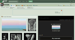 Desktop Screenshot of barninga.deviantart.com