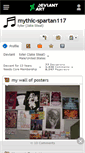 Mobile Screenshot of mythic-spartan117.deviantart.com