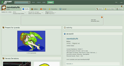 Desktop Screenshot of mewkisshu96.deviantart.com