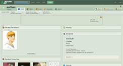 Desktop Screenshot of aoritsuki.deviantart.com