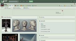 Desktop Screenshot of dvnc.deviantart.com