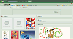Desktop Screenshot of gigaomega.deviantart.com
