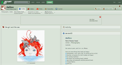 Desktop Screenshot of melllow.deviantart.com