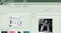 Desktop Screenshot of beaaraneta.deviantart.com