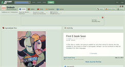 Desktop Screenshot of grobsch.deviantart.com