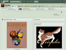 Tablet Screenshot of neiyoko.deviantart.com