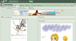 Desktop Screenshot of i-love-to-draw.deviantart.com