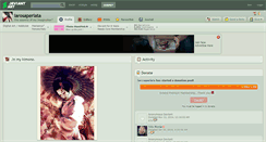 Desktop Screenshot of larosaperlata.deviantart.com
