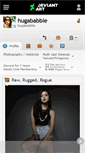 Mobile Screenshot of hugababble.deviantart.com