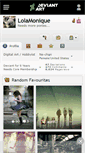 Mobile Screenshot of lolamonique.deviantart.com
