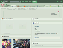 Tablet Screenshot of deisasu.deviantart.com