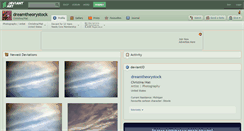 Desktop Screenshot of dreamtheorystock.deviantart.com