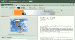 Desktop Screenshot of jackasaurusrex.deviantart.com