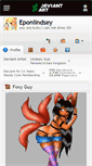 Mobile Screenshot of eponlindsey.deviantart.com