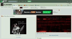 Desktop Screenshot of ec-darkmatter.deviantart.com