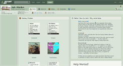 Desktop Screenshot of just--words.deviantart.com
