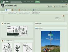 Tablet Screenshot of huriyya666child.deviantart.com