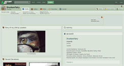 Desktop Screenshot of drunkenfairy.deviantart.com