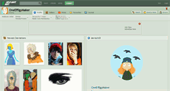 Desktop Screenshot of oneeffigymaker.deviantart.com